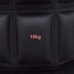 MaxStrength Weighted Vest Jacket, 10KG, Black