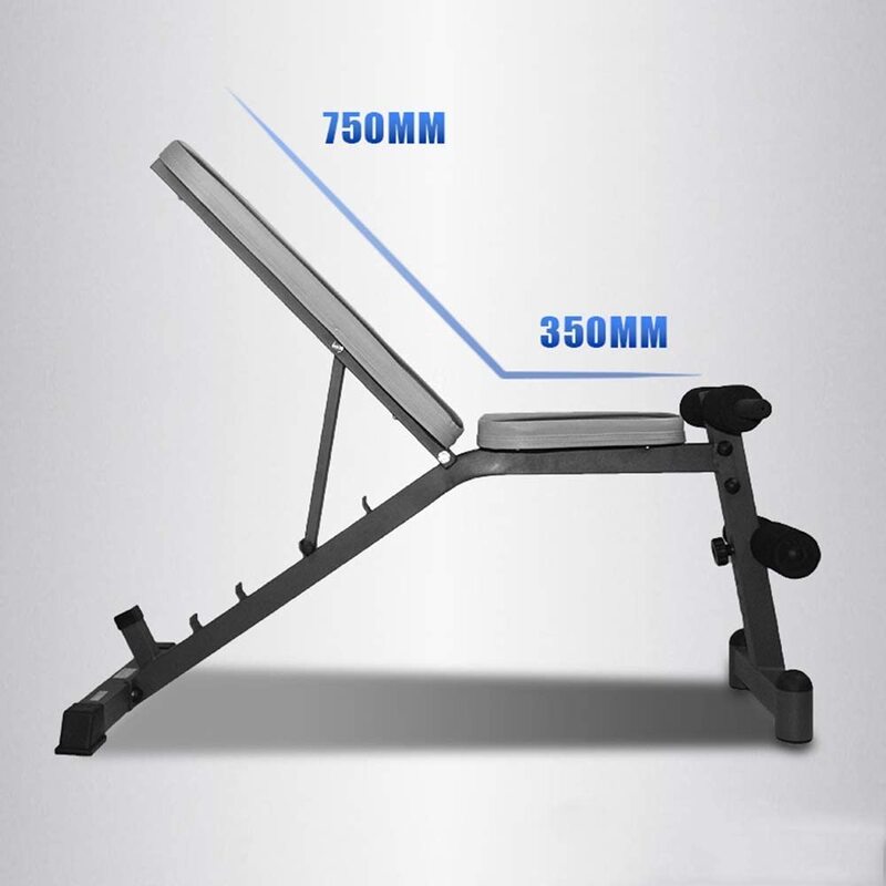 MaxStrength Multifunctional Supine Board Exercise Bench with Dumbbell, Dumbbell Bench, Multicolour