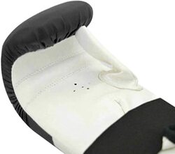 MaxStrength Large Best Boxing Mitts Punching Training Gloves, White/Black