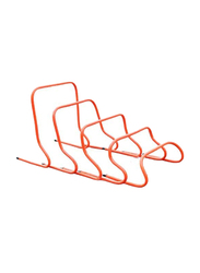 Maxstrength Agility Training Hurdles Set, 5 x 40cm, Orange