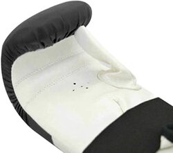 MaxStrength X-Large Best Boxing Mitts Punching Training Gloves, White/Black