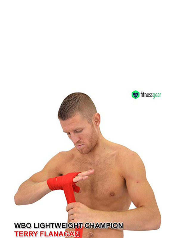 Maxstrength 3.5m Hand Wraps for Boxing, MMA & Muay Thai, Black