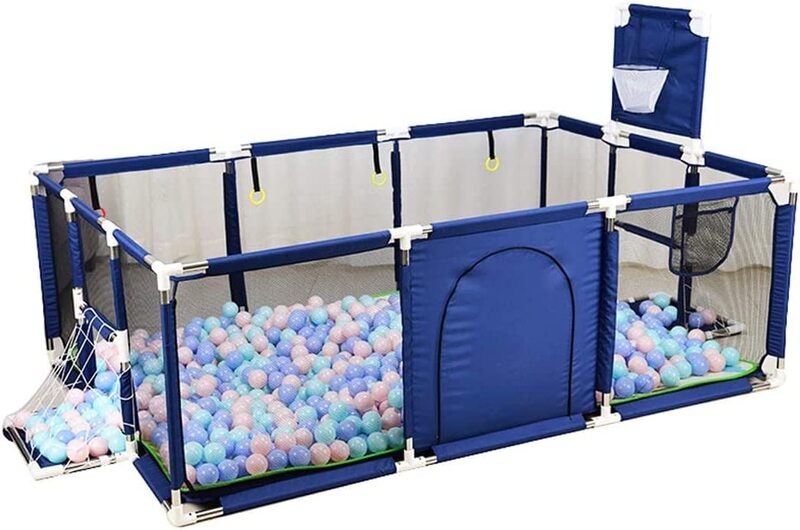 X MaxStrength Large Kids Ball Pit, Outdoor Playgrounds, Blue, Ages 1+
