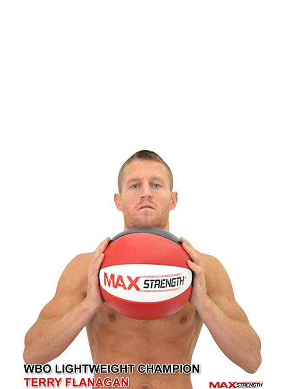 Maxstrength Heavy Duty Exercise Medicine Wall Ball, 10KG, Black