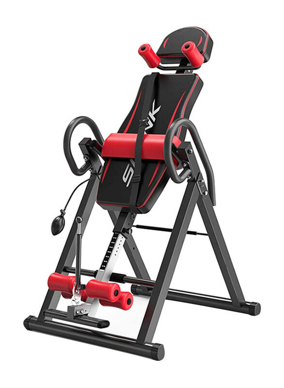 

Max Strength Gravity Heavy Duty Inversion Table, Black/Red