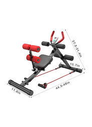 Max Strength Multifunctional Home Gym, Black/Red