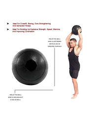 Maxstrength Medicine Slam Rubber Ball, 12KG, Black