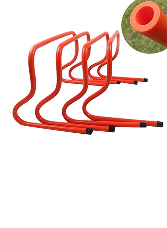 Maxstrength Agility Training Hurdles Set, 5 x 40cm, Orange