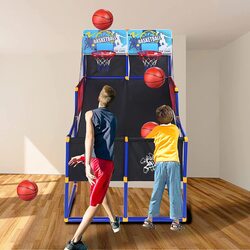 X MaxStrength Basketball Arcade Game Set With Basketball, Multicolour
