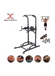 Max Strength Power Tower Multi-Function Pull Up Rack, Black