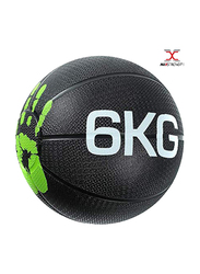 Maxstrength Medicine Ball for Lifting Fitness, Muscle Building, 6KG, Multicolour