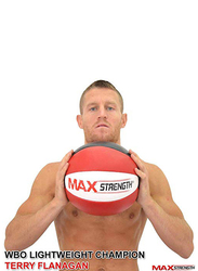 Maxstrength Medicine Ball for Lifting Fitness, Muscle Building, 9KG, Multicolour