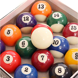 Maxstrength Pool Table Billiard Ball Set, Multicolour