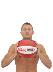 Maxstrength Medicine Ball for Lifting Fitness, Muscle Building, 12KG, Multicolour