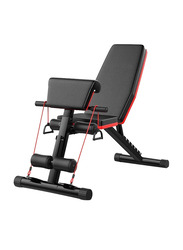 Max Strength Multifunction Weight Ab Bench, Black