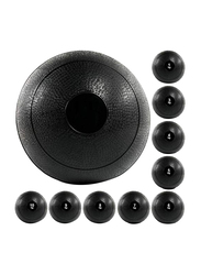 Maxstrength Medicine Slam Rubber Balls for Core Training & Cardio Workouts, 3KG, Black