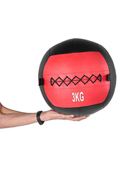 Maxstrength Rubber Medicine Ball for Fitness Muscle Building, 4KG, Assorted Colour