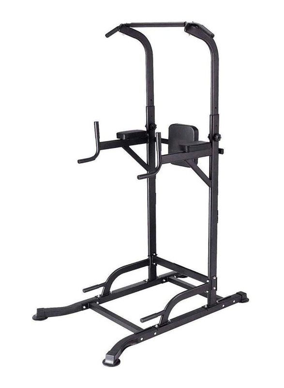 Max Strength Power Tower Multi-Function Pull Up Rack, Black