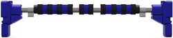 X MaxStrength Pull Up Doorway Chin Up Workout Exercise Bar Home Gym Workout Chin push Up Training Bar, Blue
