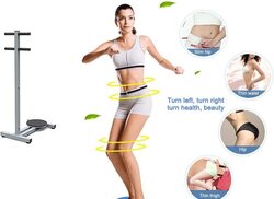 X MaxStrength Heavy Trimmer for Gym and Fitness Center Perfect Quality Waist Shaper for Home Gym, Silver