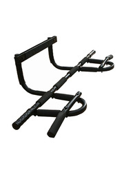 Maxstrength Gym Fitness Equipment Chin-Up, Push-Up, Sit-Up & Pull-Up Bar, Black