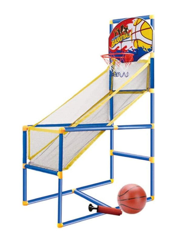 

Maxstrength Indoor Basketball Set for Kids, 3 Pieces, Ages 3+, Multicolour