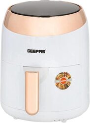 Geepas Digital Air Fryer With 3.5L Capacity, 1400W Hot Air Circulation Technology For Oil Free Low Fat Dry Fry Cooking Healthy Food Non-Stick Basket, Overheat Protection 