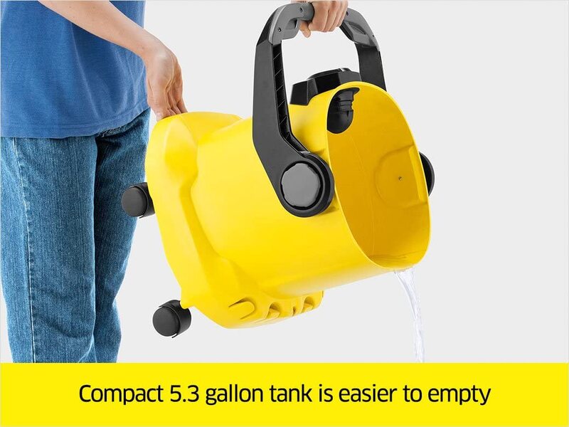Karcher WD 4 Multi-Purpose 5.3 Gallon Wet-Dry Vacuum Cleaner with Attachments