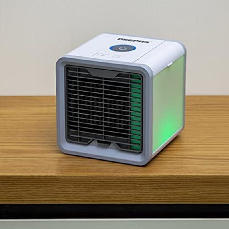 Geepas GAC16015 750Ml Mini Air Cooler with 3 speed and LED Light