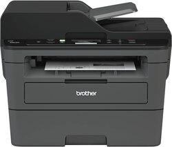 Brother DCP-L2550DWB All-in-One Wireless Monochrome Laser Printer - Print Scan Copy - 2400 x 600 dpi, 36 ppm, 128MB Memory, 250-Sheet, 50-Sheet ADF and Automatic Duplex Printing.