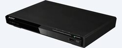 Sony Dvd Player Ultra Slim DVP-SR370 - Black