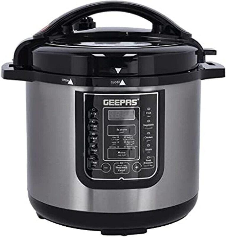 

Geepas GMC35030 1600W Digital Multi Cooker with LED Display, 12 Liter Capacity