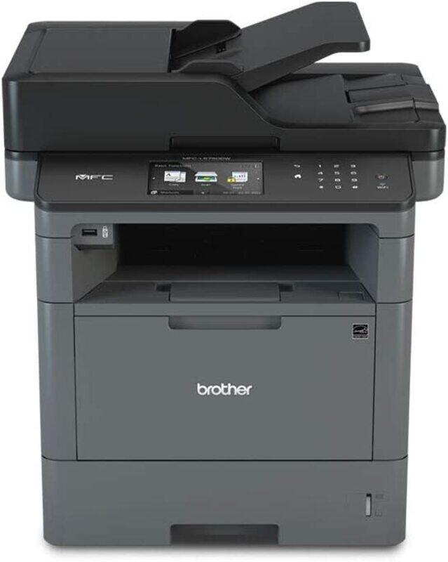 

Brother Wireless All in One Monochrome Laser Printer, MFC-L5755DW, with Advanced Duplex & Mobile Printing, High Yield Ink Toner