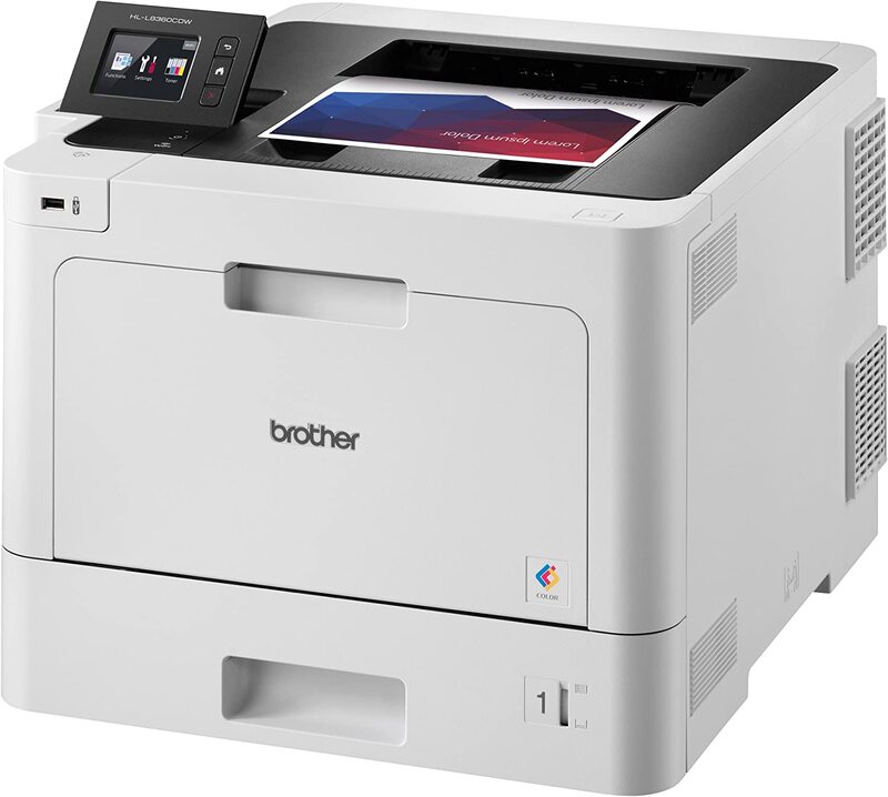 Brother Printer HL-L8360CDW Wireless Color laser Printer +LCD,A4 Printer,Wired Network, Wireless, USB,31 pages per minute