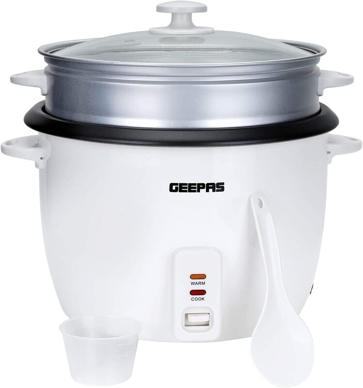 

Geepas 2.2L Automatic Rice Cooker- GRC4326