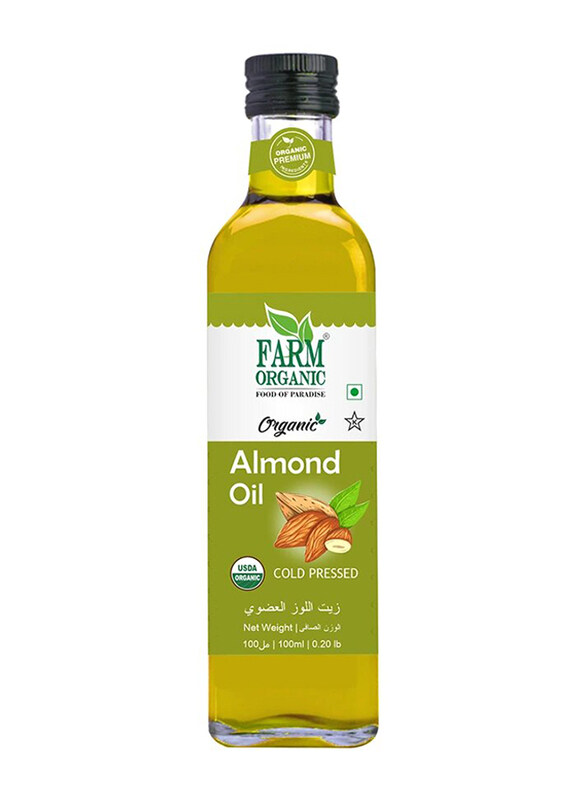 

Farm Organic Gluten Free Almond Oil, 100ml