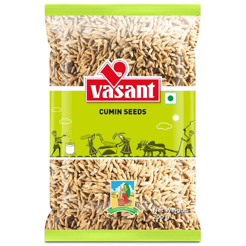Vasant Natural Cumin Seeds 200g