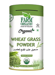 Farm Organic Gluten Free Wheatgrass Powder, 100g