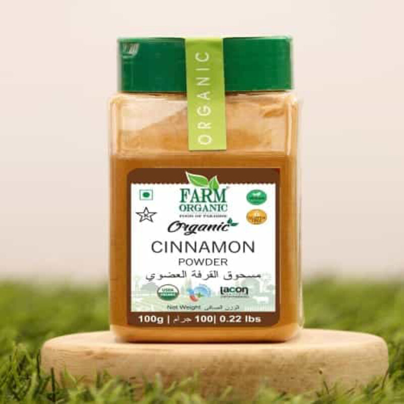 

Farm Organic Cinnamon Powder, 100g