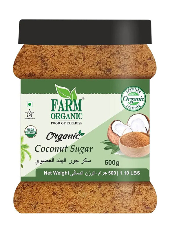 

Farm Organic Gluten Free Coconut Sugar, 500g