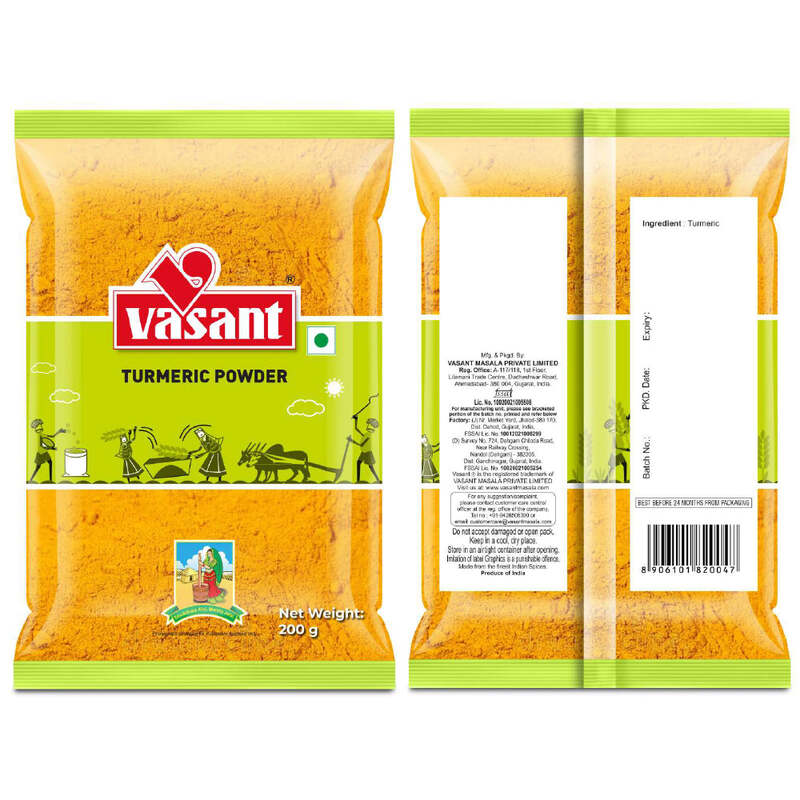 Vasant Natural Turmeric Powder 200g