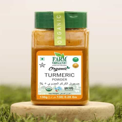 Farm Organic Turmeric Powder, 130g