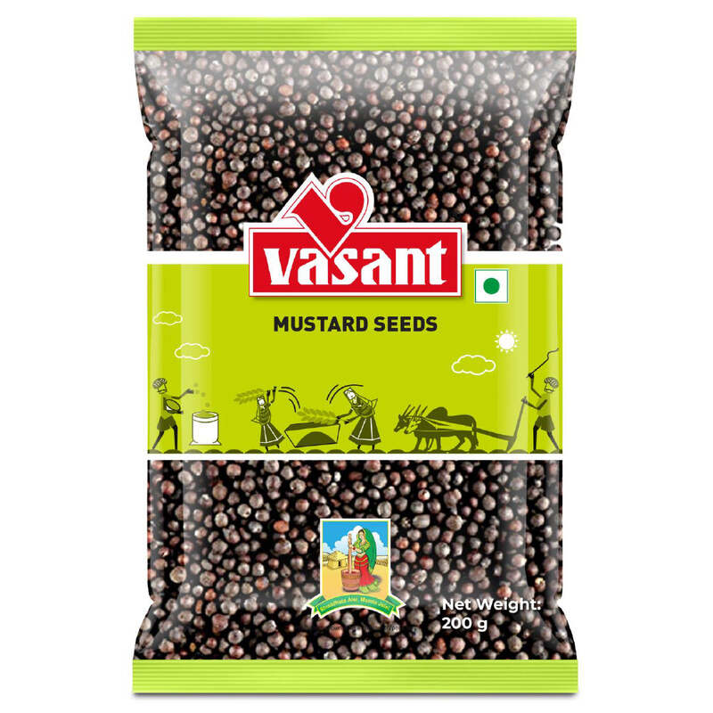 Vasant Natural Mustard Seeds 200g