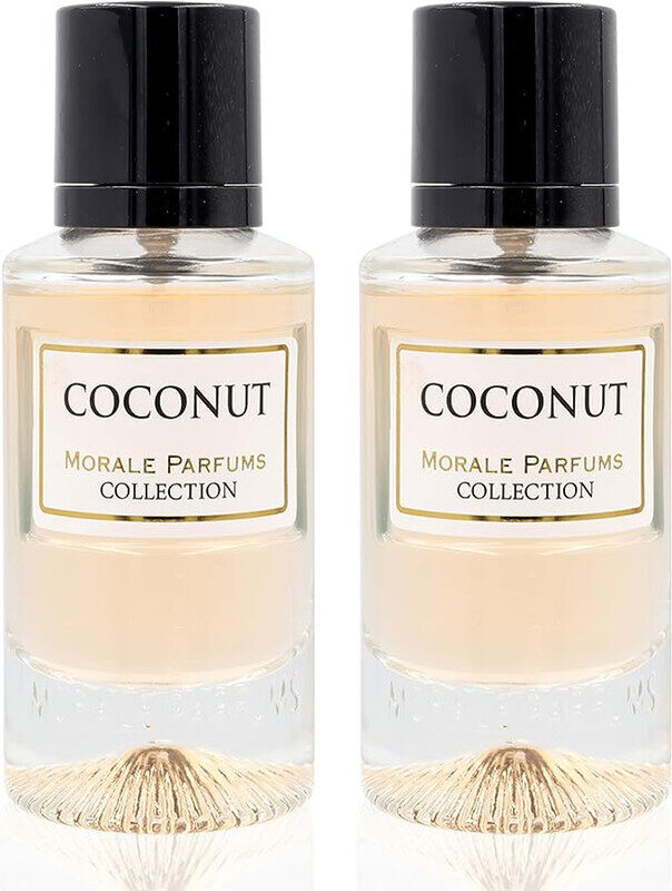 

Morale Parfum Set of 2 Coconut Unisex Perfume 50ml Eau De Parfum