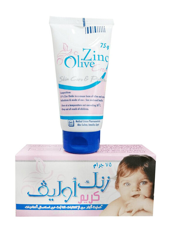 

Zinc 75gm Olive Cream for Babies, White