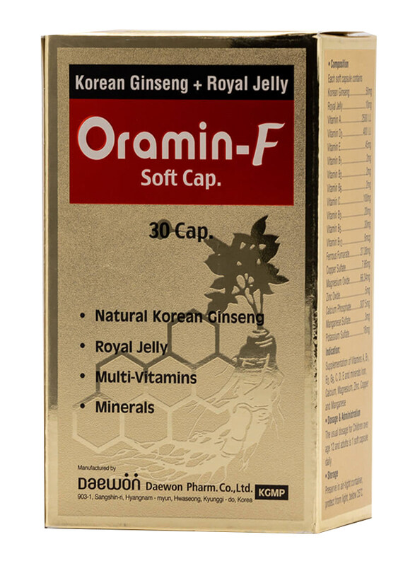 

Oramin-F, 30 Capsules