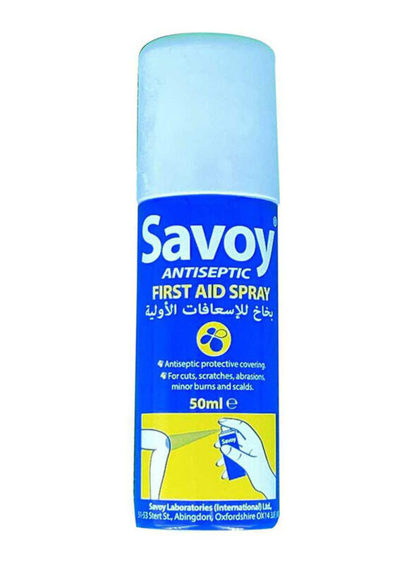 

Savoy Antiseptic First Aid Spray, 50ml