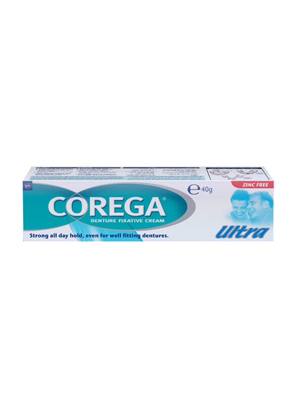 

Corega Ultra Fixative Denture Cream, 40gm