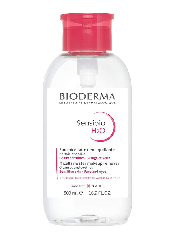 

Bioderma Sensibio H2O Micellar Make Up Removing Water, 500ml, Clear