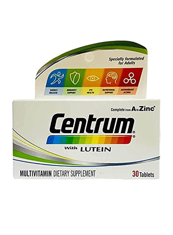 

Centrum Lutein Vitamin Supplement, 30 Tablets